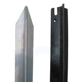 Galvanized Steel Metal Fence Posts Star Picket / Studded T Post