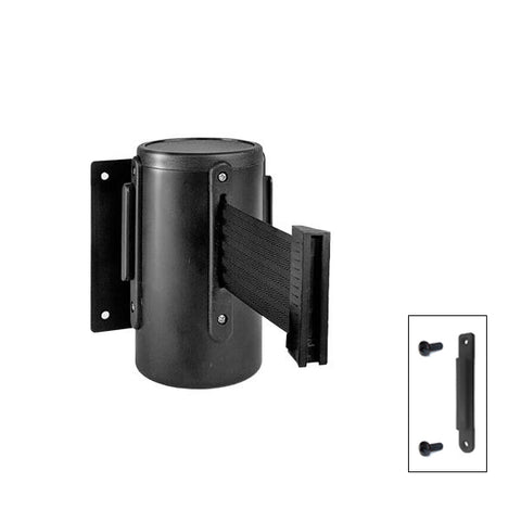 CCD Series: 7.5-10ft Steel Wall Mounted Retractable Belt Barrier