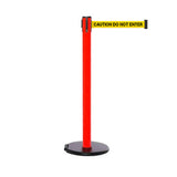 RollerSafety 250: 11-13ft Easy Deployment Retractable Belt Barrier (Red)