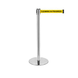 ProLux 250: 11-13ft Retractable Belt Barrier (Polished Stainless)