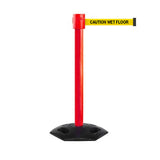 WeatherMaster 335: 20-35ft Long Belt Safety Retractable Belt Barrier (Red)
