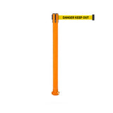 SafetyPro 300 Fixed: 16ft Premium Safety Retractable Belt Barrier (Orange)