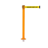 SafetyPro 250 Removeable: 11-13ft Premium Safety Retractable Belt Barrier (Orange)