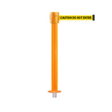 SafetyPro 335 Removeable: 20-35ft Premium Safety Retractable Belt Barrier (Orange)