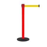 SafetyPro 250: 11-13ft Premium Safety Retractable Belt Barrier (Red)
