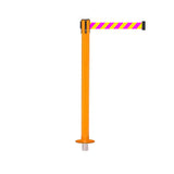 SafetyPro 250 Removeable: 11-13ft Premium Safety Retractable Belt Barrier (Orange)