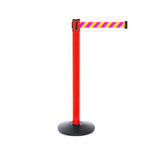SafetyMaster 450: 11-13ft Economy Safety Retractable Belt Barrier (Red)